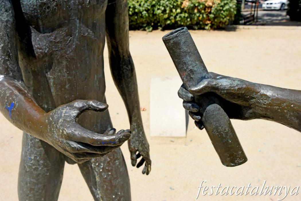 Molins de Rei - Escultura fundació de Molins