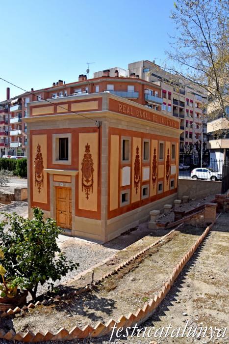 Molins de Rei - Casa de comportes del Canal de la Infanta