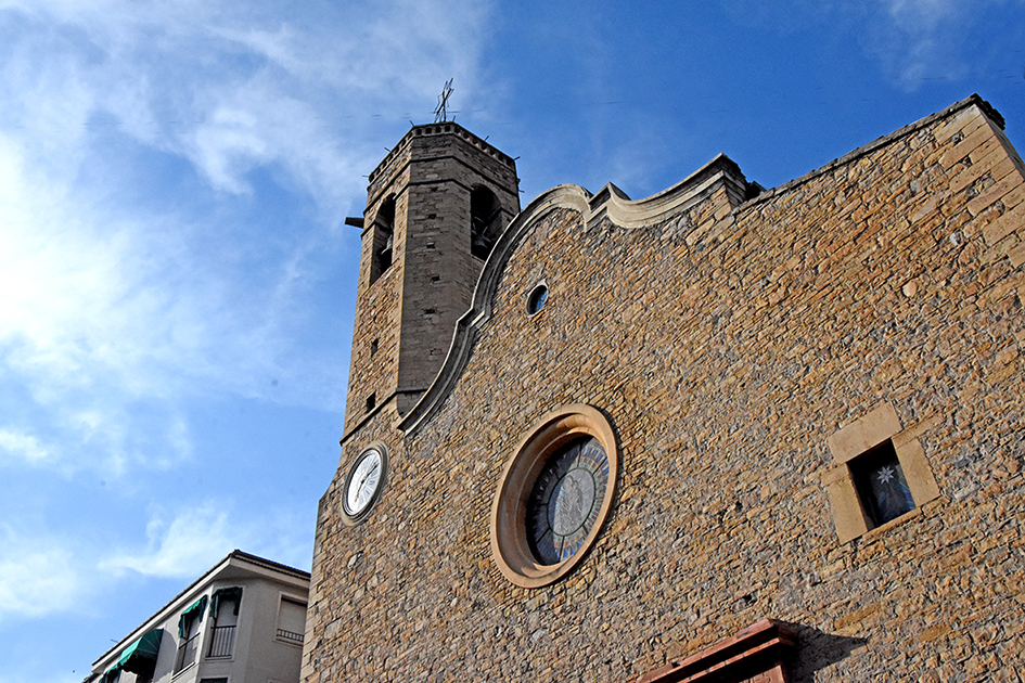 Pobla de segur - Església parroquial de la Mare de Déu de la Ribera