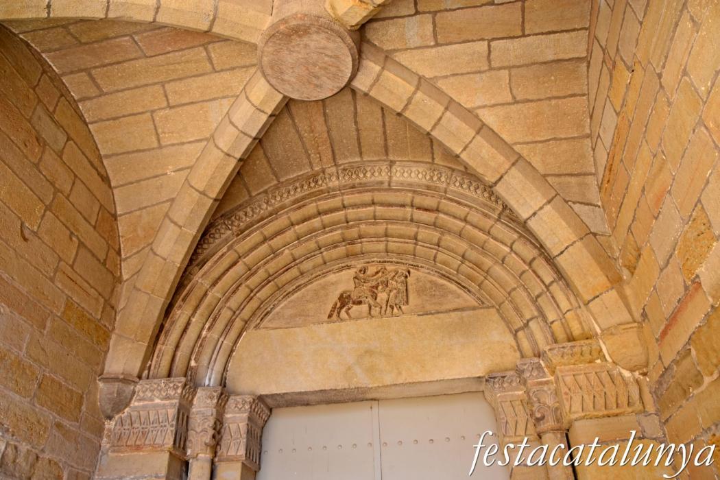 Cervera - Església de Santa Maria - Portalada romànica