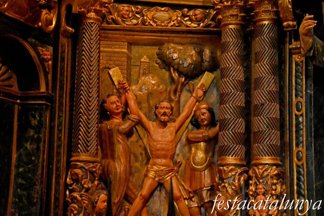 Cervera - Església de Santa Maria - Retaule de Sant Andreu