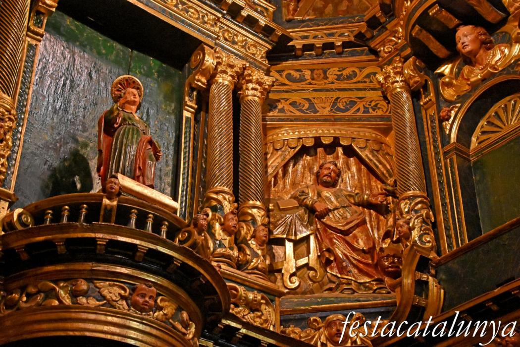 Cervera - Església de Santa Maria - Retaule de Sant Andreu