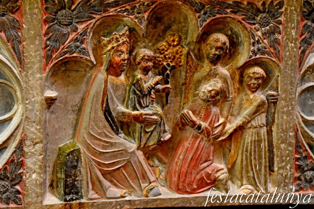 Cervera - Església de Santa Maria - Sepulcre de Berenguer de Castelltort