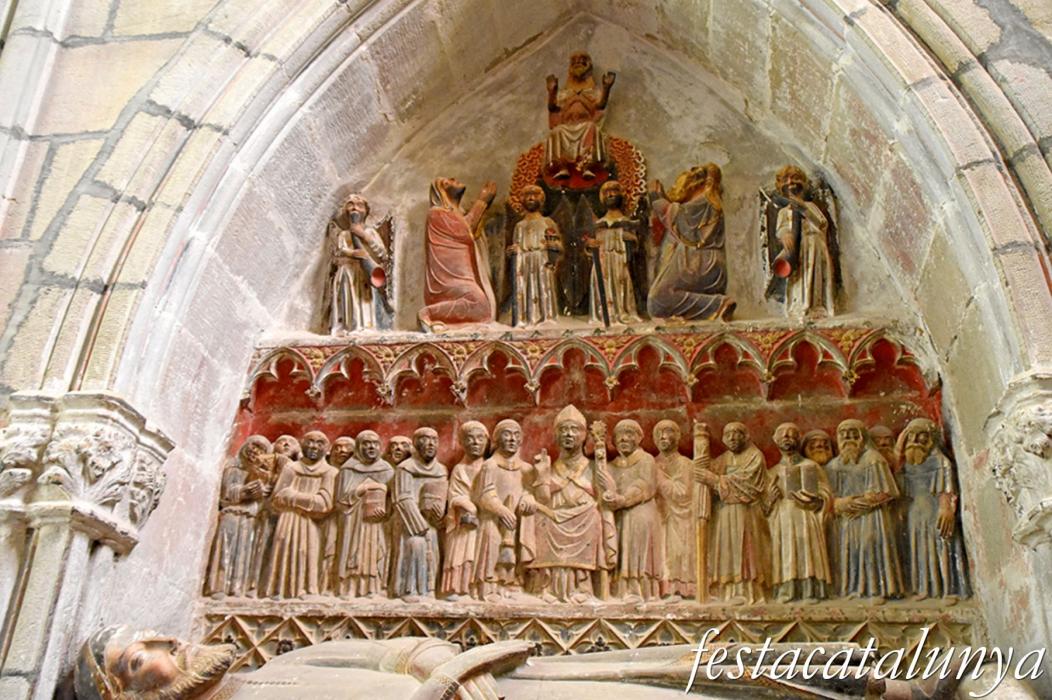 Cervera - Església de Santa Maria - Sepulcre de Berenguer de Castelltort