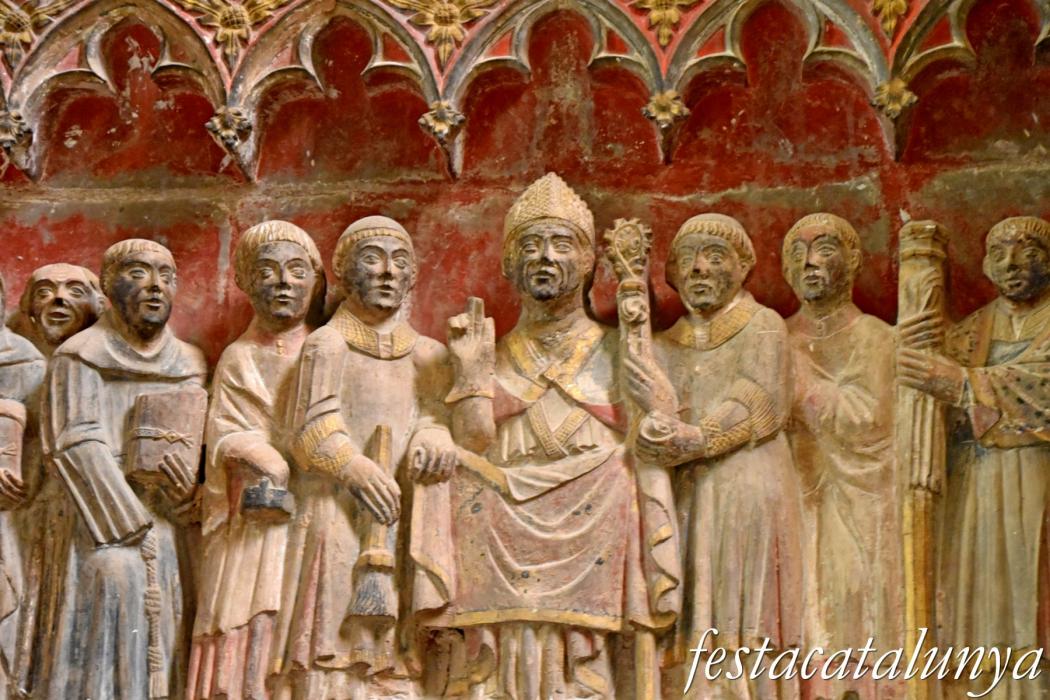 Cervera - Església de Santa Maria - Sepulcre de Berenguer de Castelltort