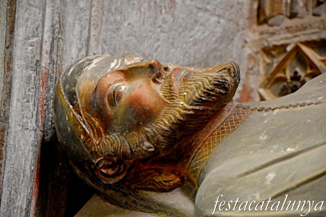 Cervera - Església de Santa Maria - Sepulcre de Berenguer de Castelltort