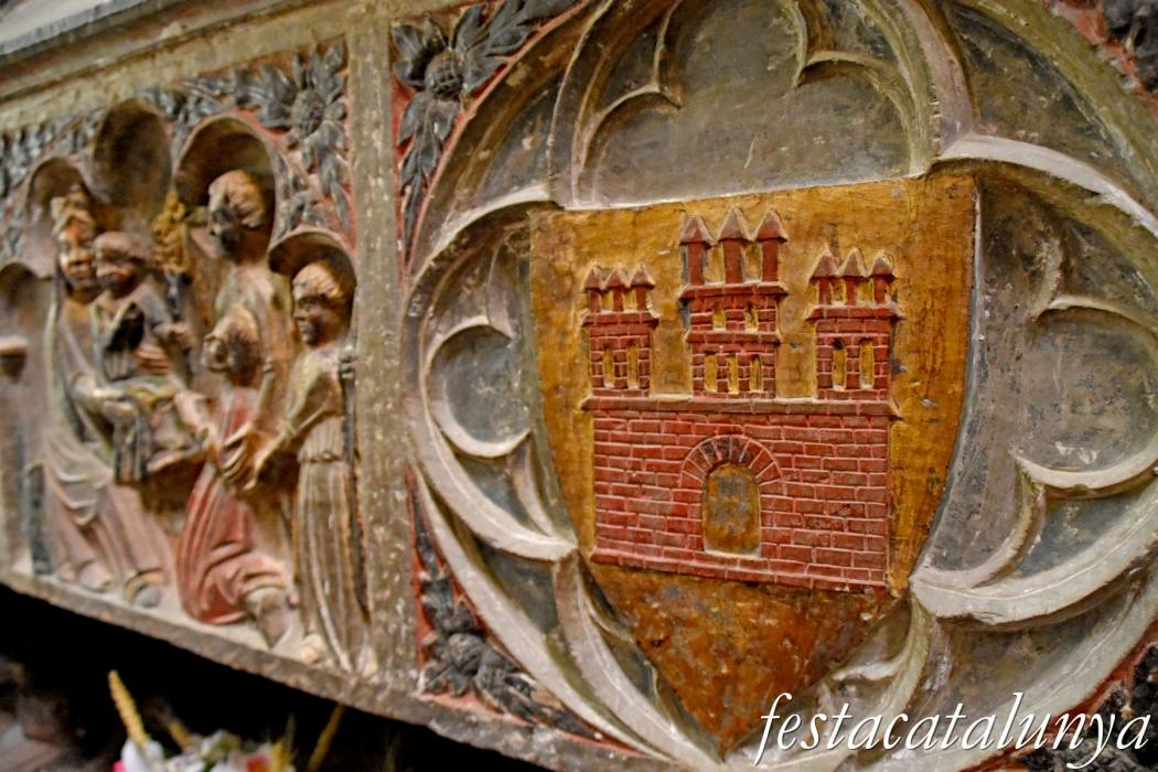Cervera - Església de Santa Maria - Sepulcre de Berenguer de Castelltort