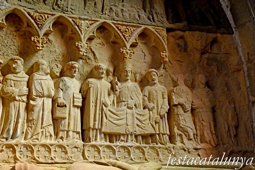 Cervera - Església de Santa Maria - Sepulcre de Ramon Serra el Major