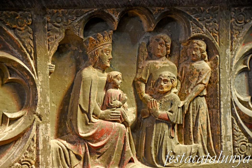 Cervera - Església de Santa Maria - Sepulcre de Ramon Serra el Major