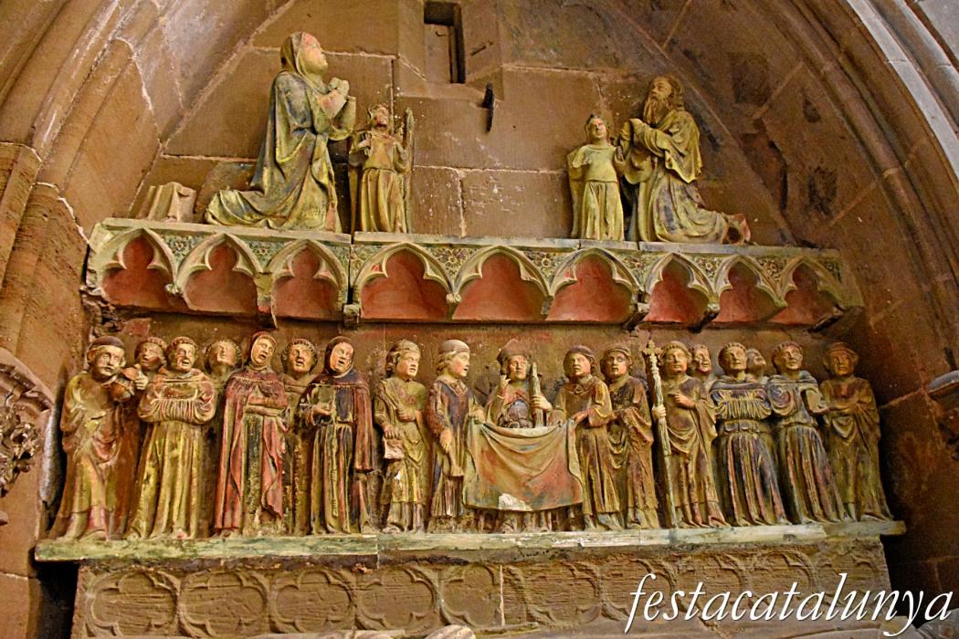 Cervera - Església de Santa Maria - Sepulcre de Ramon Serra el Vell