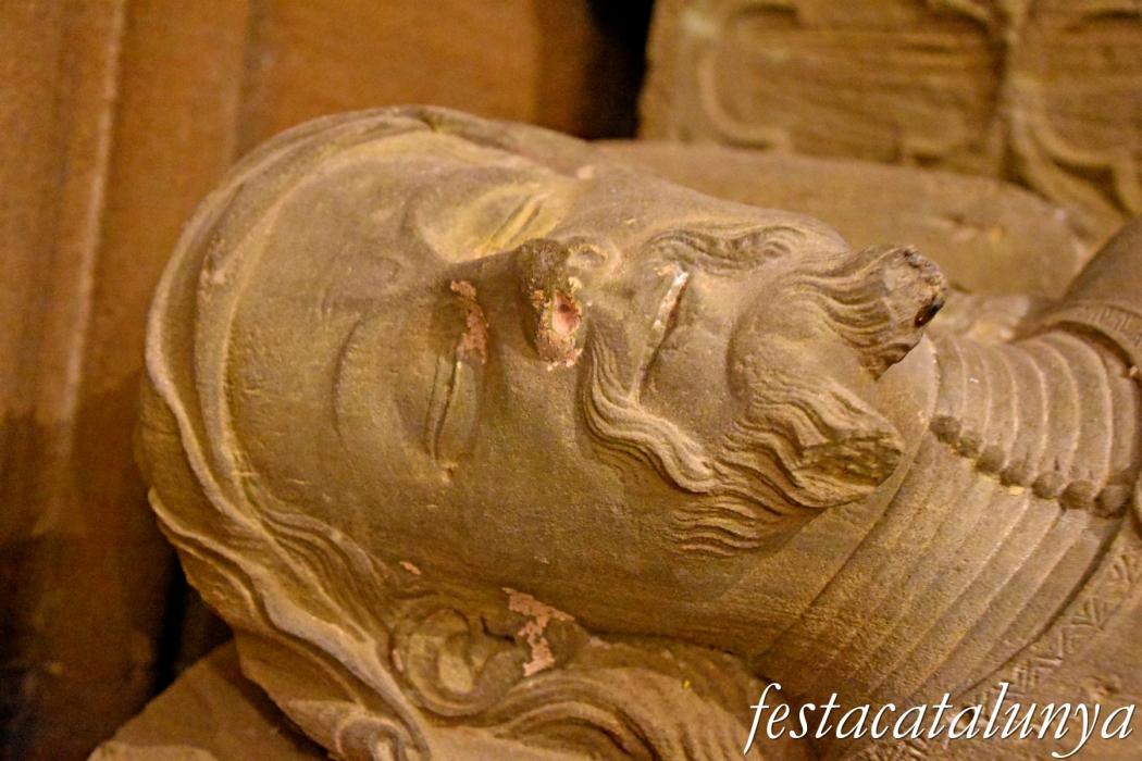 Cervera - Església de Santa Maria - Sepulcre de Ramon Serra el Vell