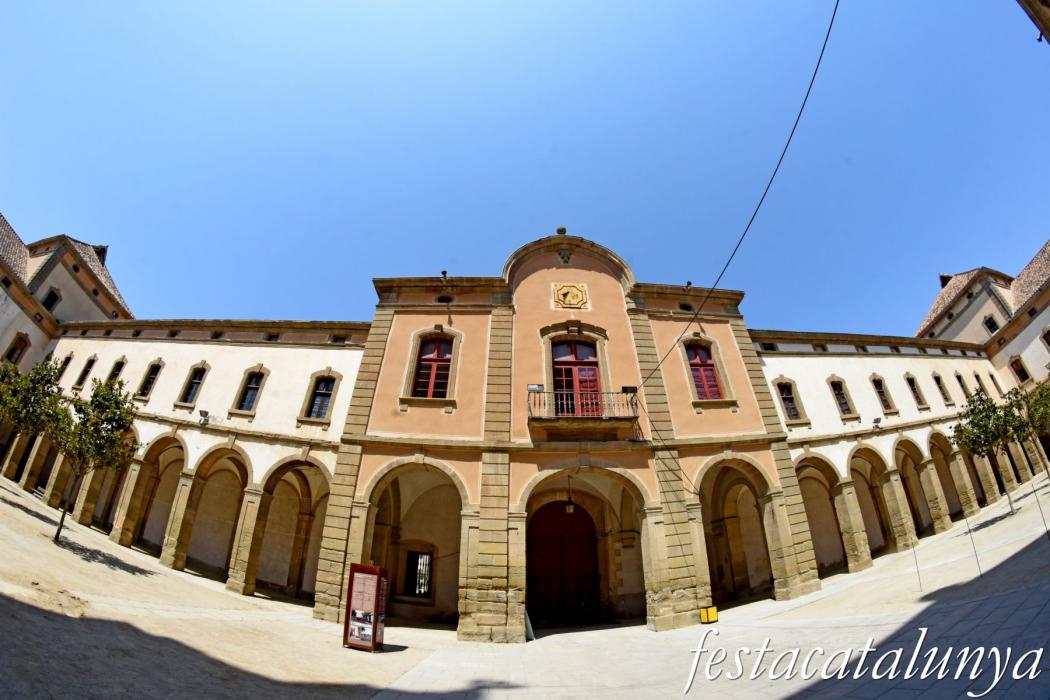 Cervera - Universitat - Façanes i patis interiors