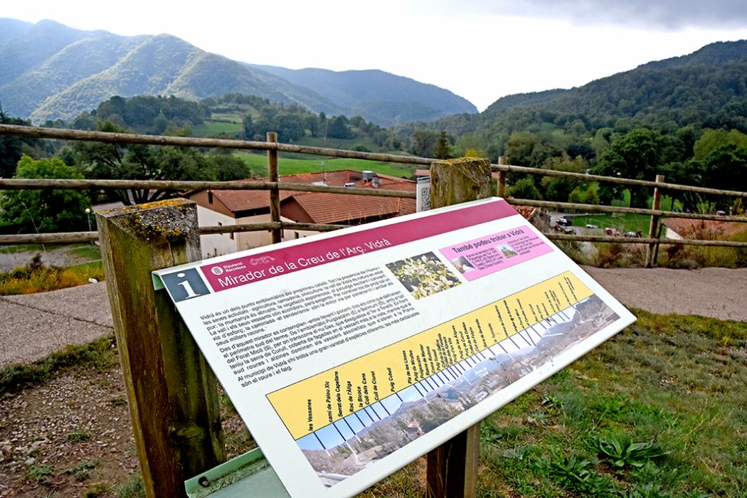 Mirador de la Creu de l'Arç de Vidrà