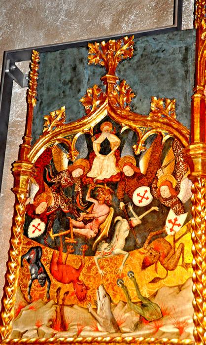 Retaule de l'altar major de Sant Miquel de Terrassa