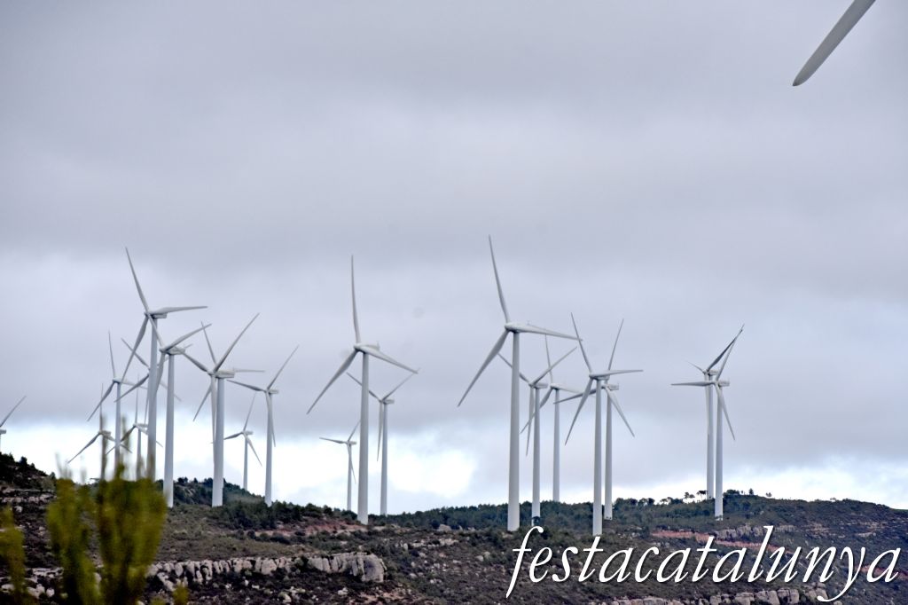 Rubió - Parc Eòlic