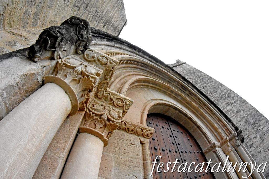 Santa Maria de Rubió - Portalada romànica