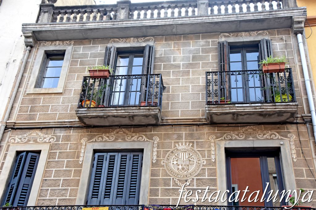 Arbúcies - Primer edifici Caixa Pensions