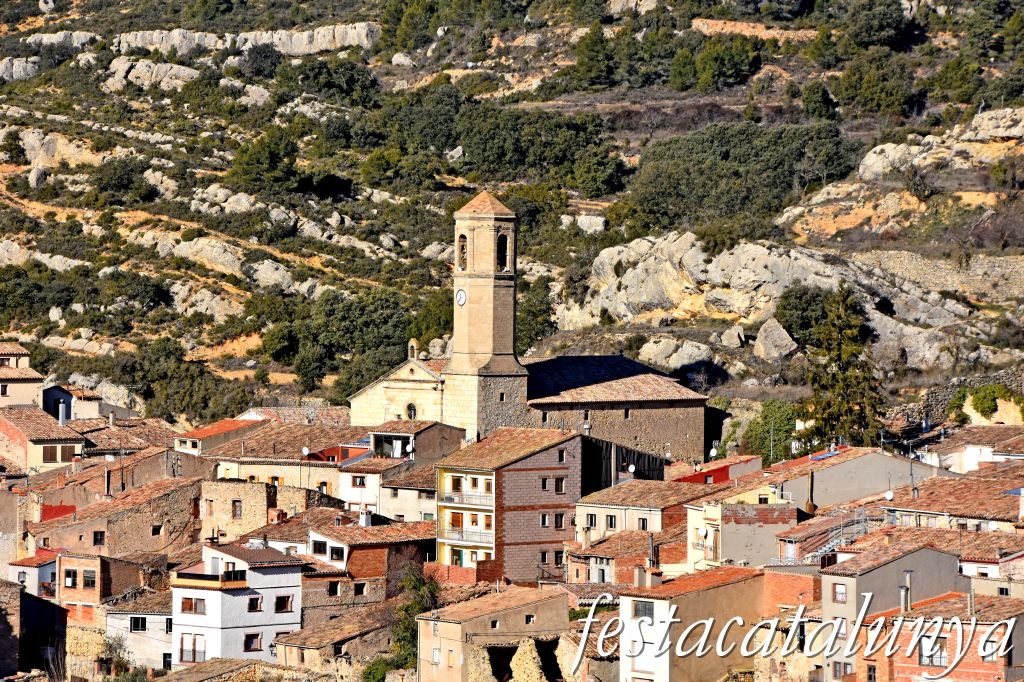 Vilanova de Prades - Església parroquial de Sant Salvador