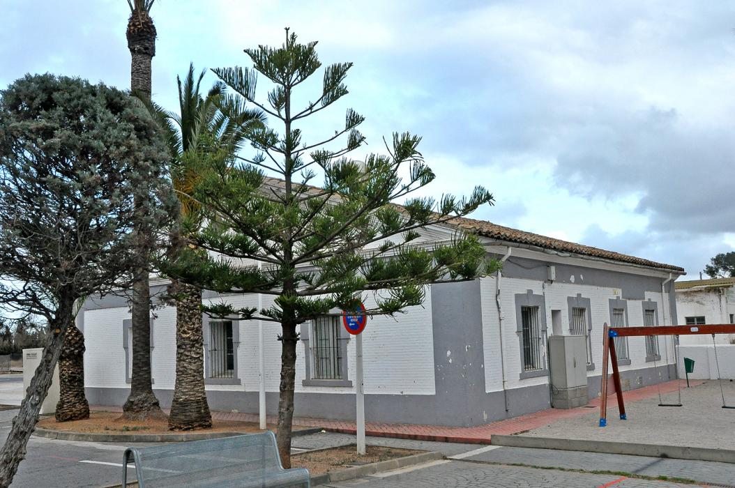 Antiga estació del carrilet de l'Aldea