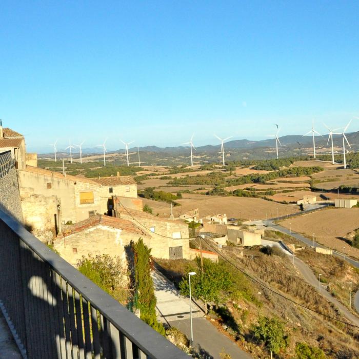 Vistes panoràmiques des del Mirador de Forès
