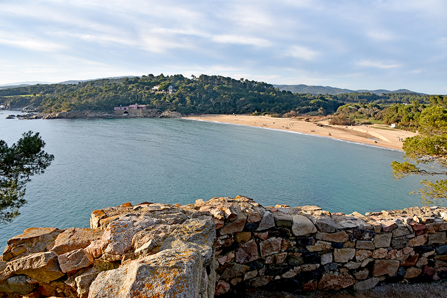 Platja de Castell a Palamós ***