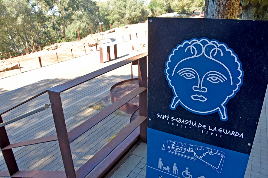 Poblat ibèric de Sant Sebastià de la Guarda de Palafrugell ***