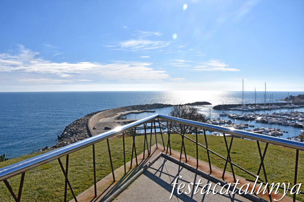 Palamós - Mirador de la cala del Morro del Vedell 
