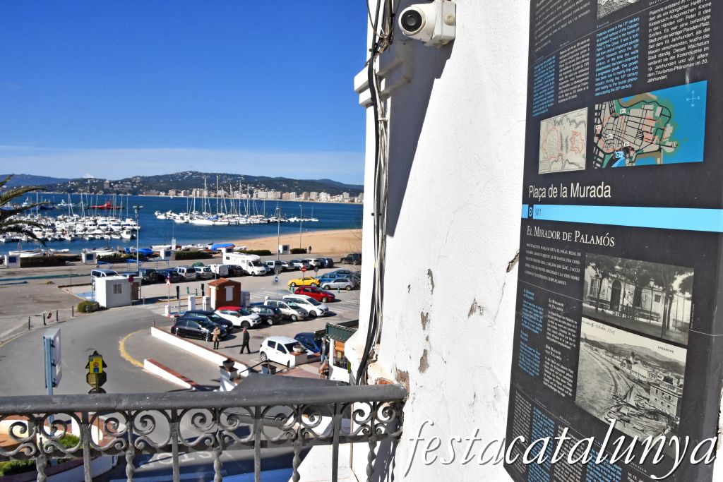 Palamós - Mirador de la Plaça Murada