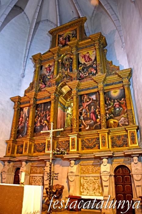Palamós - Església parroquial de Santa Maria - Retaule Major 
