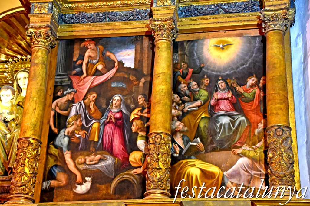 Palamós - Església parroquial de Santa Maria - Retaule Major 