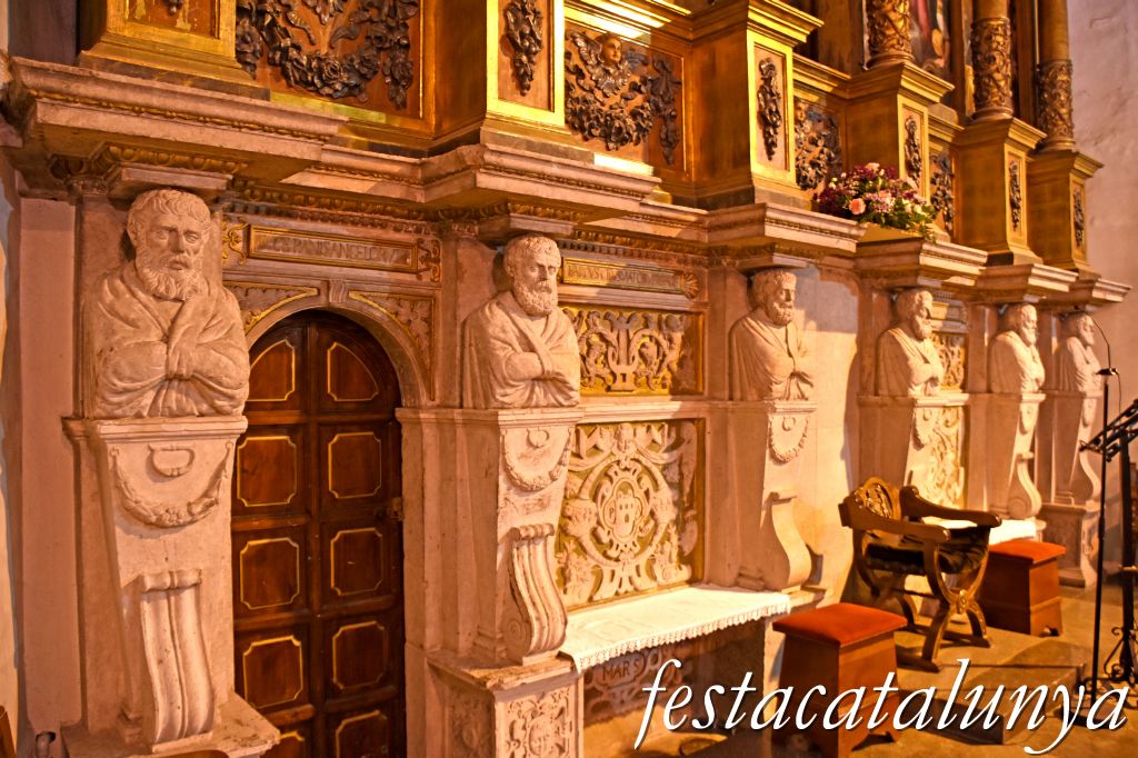 Palamós - Església parroquial de Santa Maria - Retaule Major 