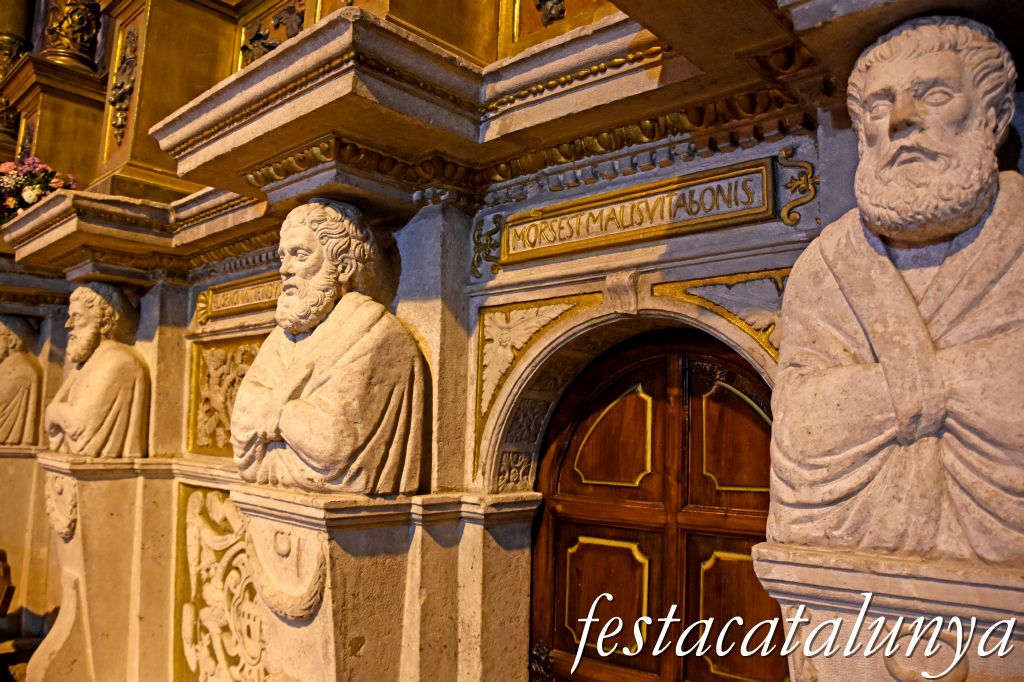 Palamós - Església parroquial de Santa Maria - Retaule Major 