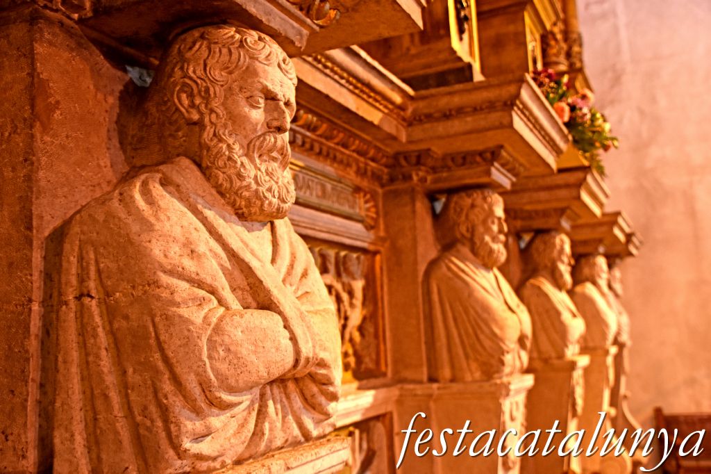 Palamós - Església parroquial de Santa Maria - Retaule Major 