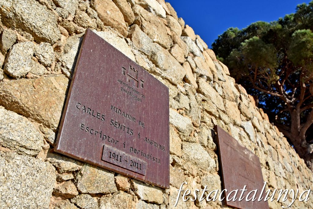 Palafrugell - Calella de Palafrugell - El Canadell - Mirador Carles Sentís