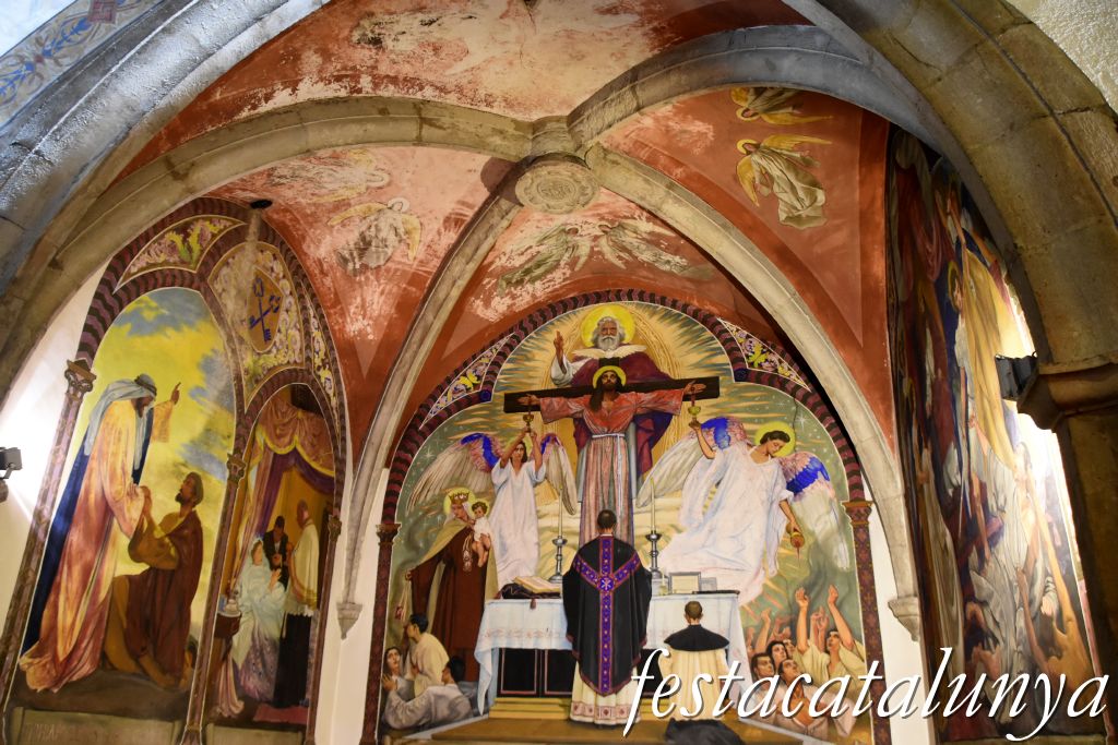 Palafrugell - Església de Sant Martí - Pintures murals