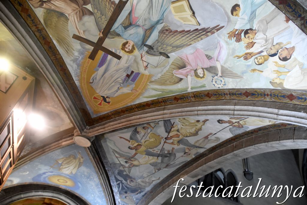 Palafrugell - Església de Sant Martí - Pintures murals
