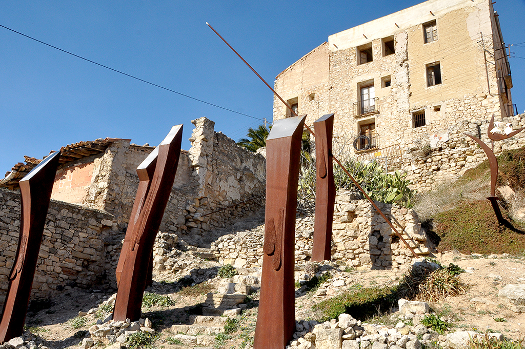 Escultura a les Brigades Internacionals