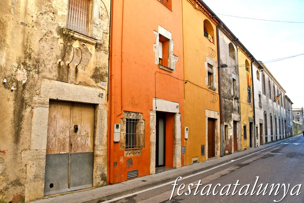 Banyoles - Cases del carrer de l'Ametller