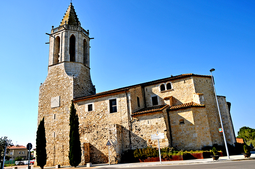 Fornells de la Selva - Església parroquial de Sant Cugat