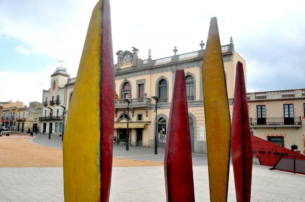 Plaça Catalunya de Llagostera
