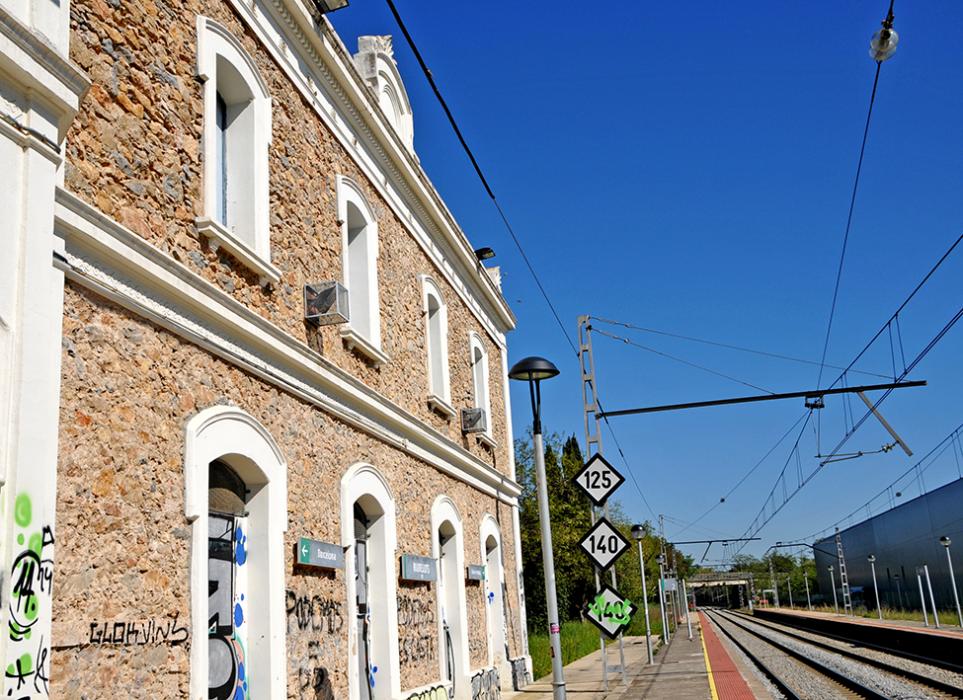 Estació de ferrocarril de Riudellots de la Selva