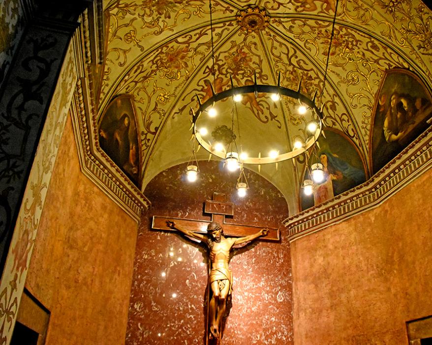 Capella del Sant Crist a l'església parroquial de Santa Maria de Salomó