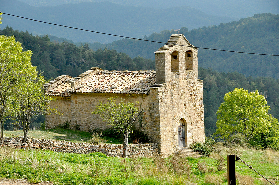 Sant Esteve de Tubau o de Montner a Sant Jaume de Frontanyà