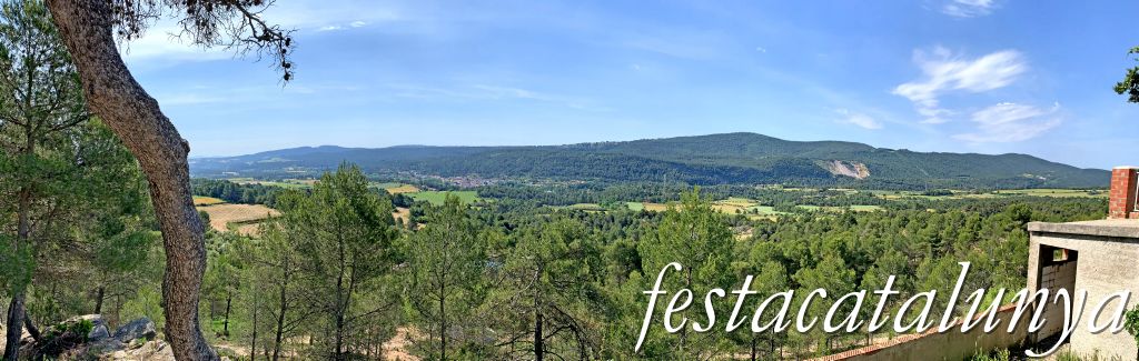 Carme - Vistes panoràmiques des del Santuari de Collbàs