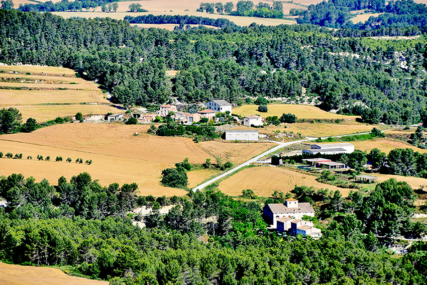Mirador de ponent de la Tossa de Montbui ***