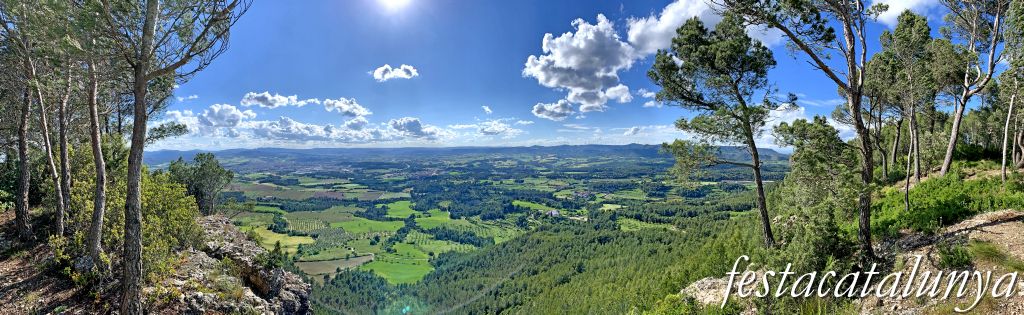 Òdena - Mirador de la Conca d'Òdena al Puig d'Aguilera