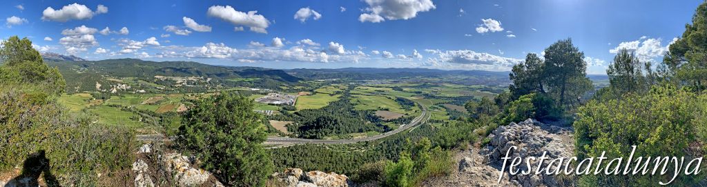 Òdena - Mirador de la Conca d'Òdena al Puig d'Aguilera