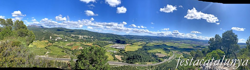 Òdena - Mirador de la Conca d'Òdena al Puig d'Aguilera