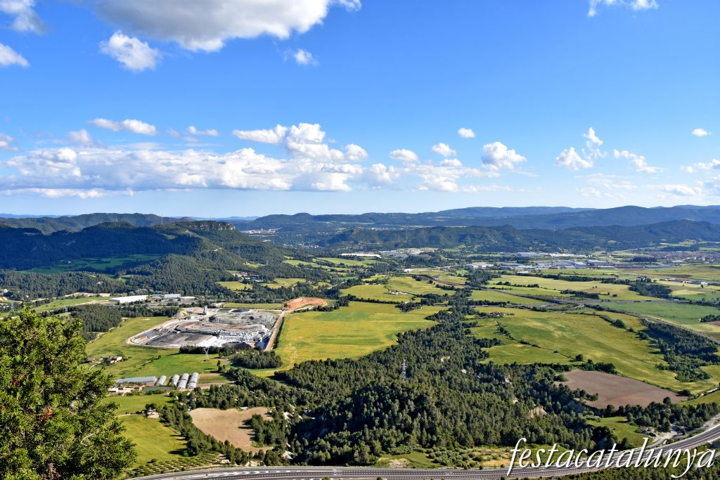 Òdena - Mirador de la Conca d'Òdena al Puig d'Aguilera