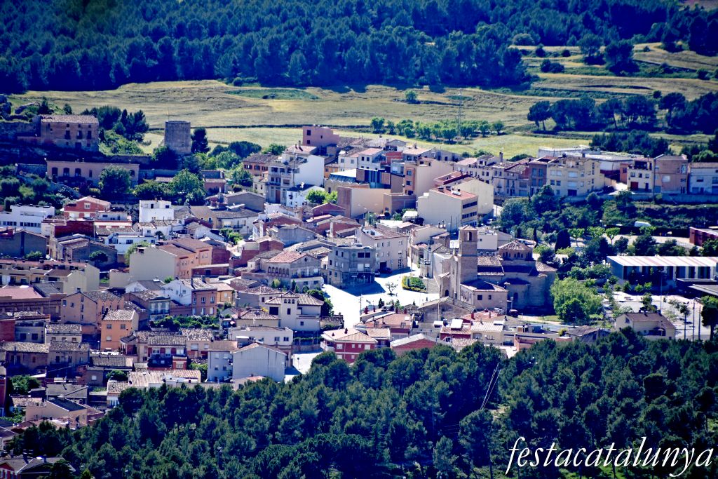 Òdena - Mirador de la Conca d'Òdena al Puig d'Aguilera